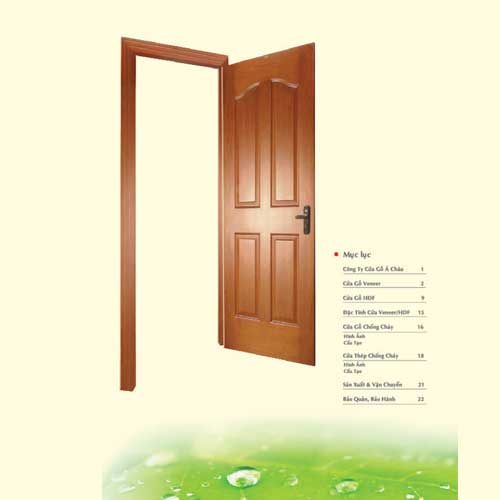 CỬA GỖ CAO CẤP HDF VENEER